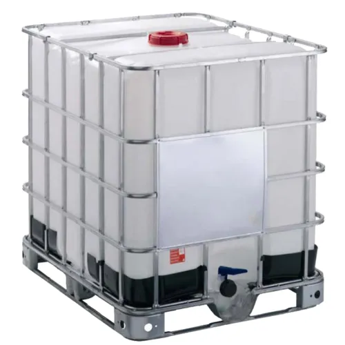 275 Gallon Used Tote with Metal Cage (USED) | 1000L-UT
