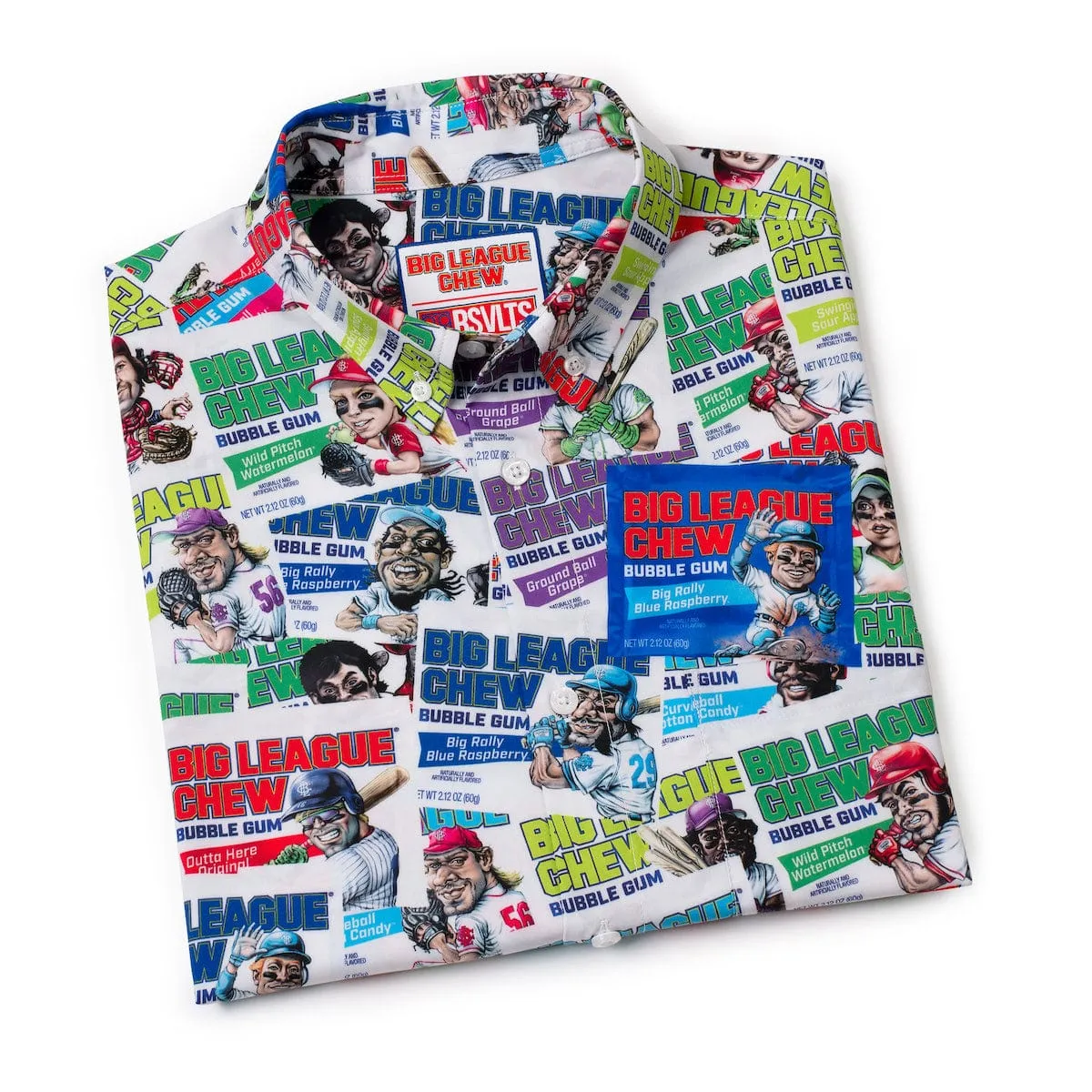 Big League Chew "Fresh Pouches" – KUNUFLEX Short Sleeve Shirt