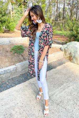 Garden Party Floral Kimono