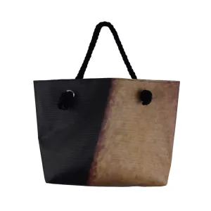 Hampton Tote Nude Small by Remember Me Green