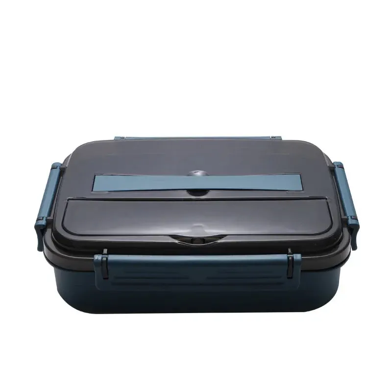 High Capacity Lunch Box With Spoon And Fork Leakproof And Eco Friendly