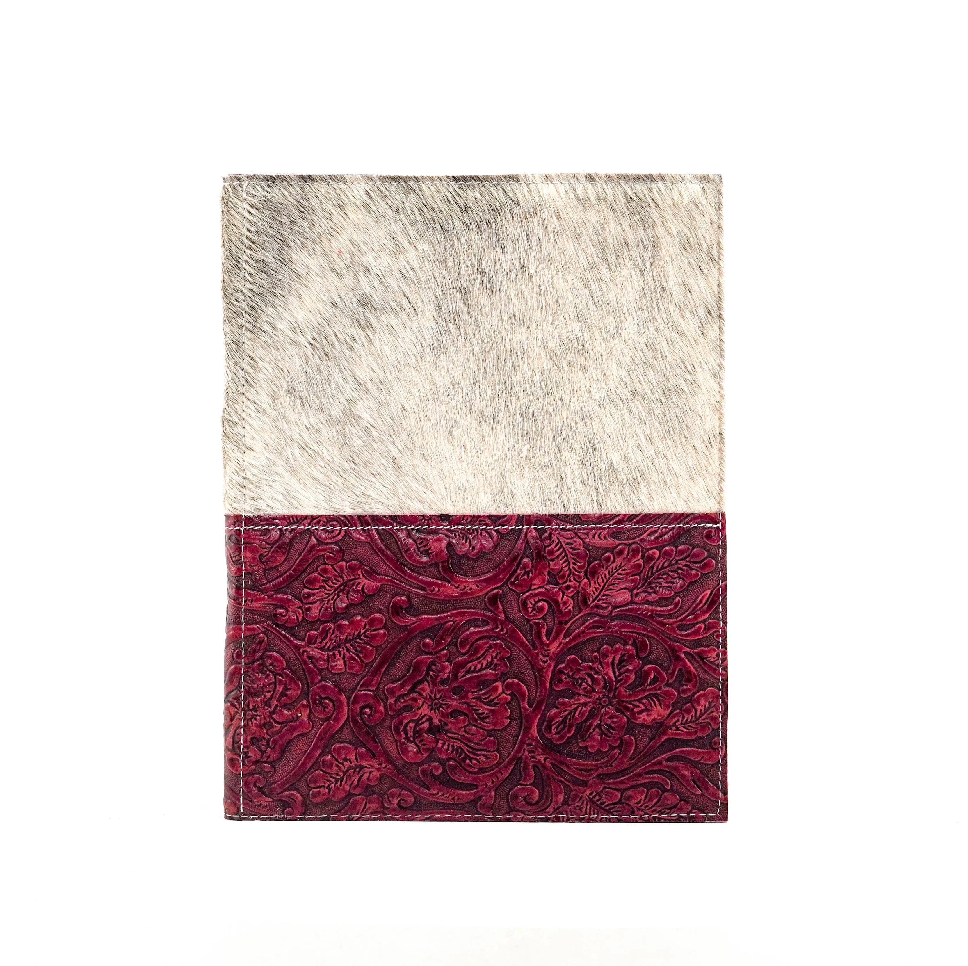 Large Notepad Cover - Light Brindle w/ Red Tool