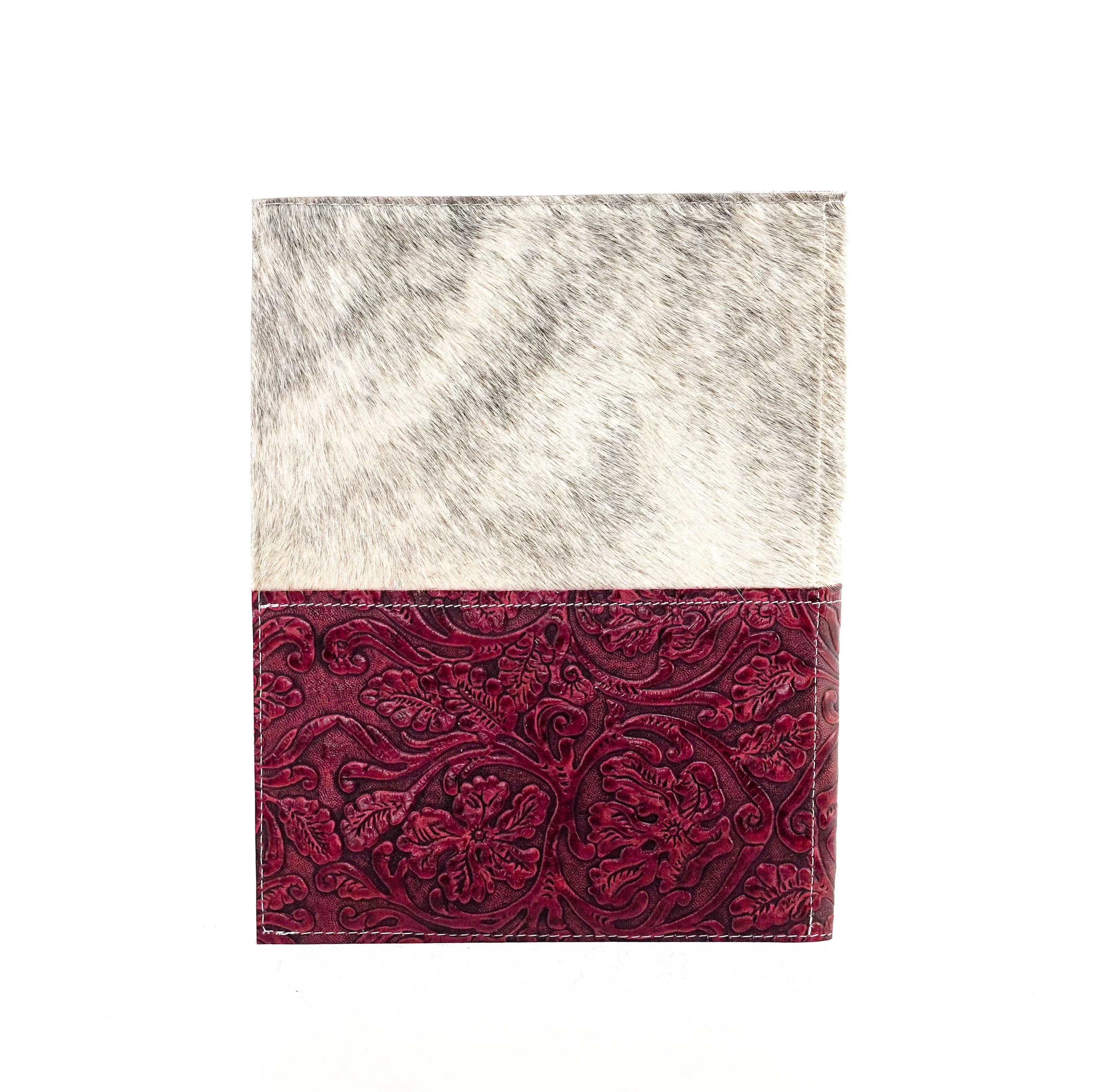 Large Notepad Cover - Light Brindle w/ Red Tool