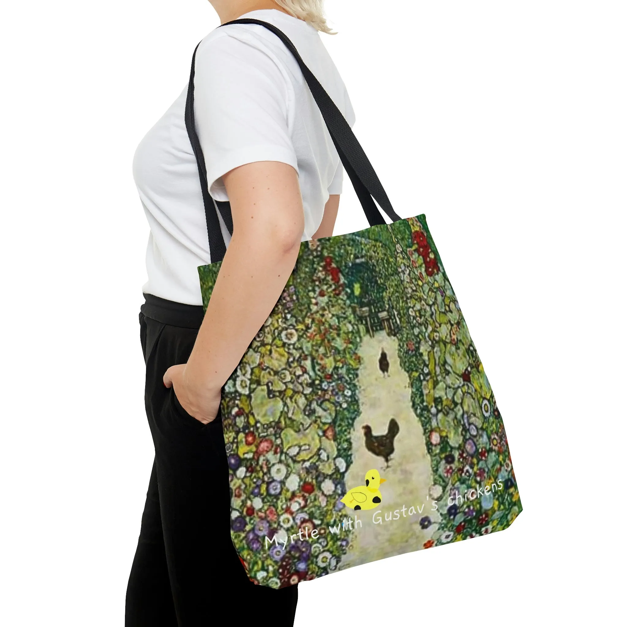 Myrtle and Gustav's Chickens by DB Tote Bag