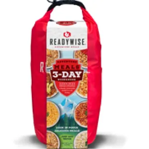 NomadRation 3-Day Food Kit – 10L Dry Bag with Ready-to-Eat Meals