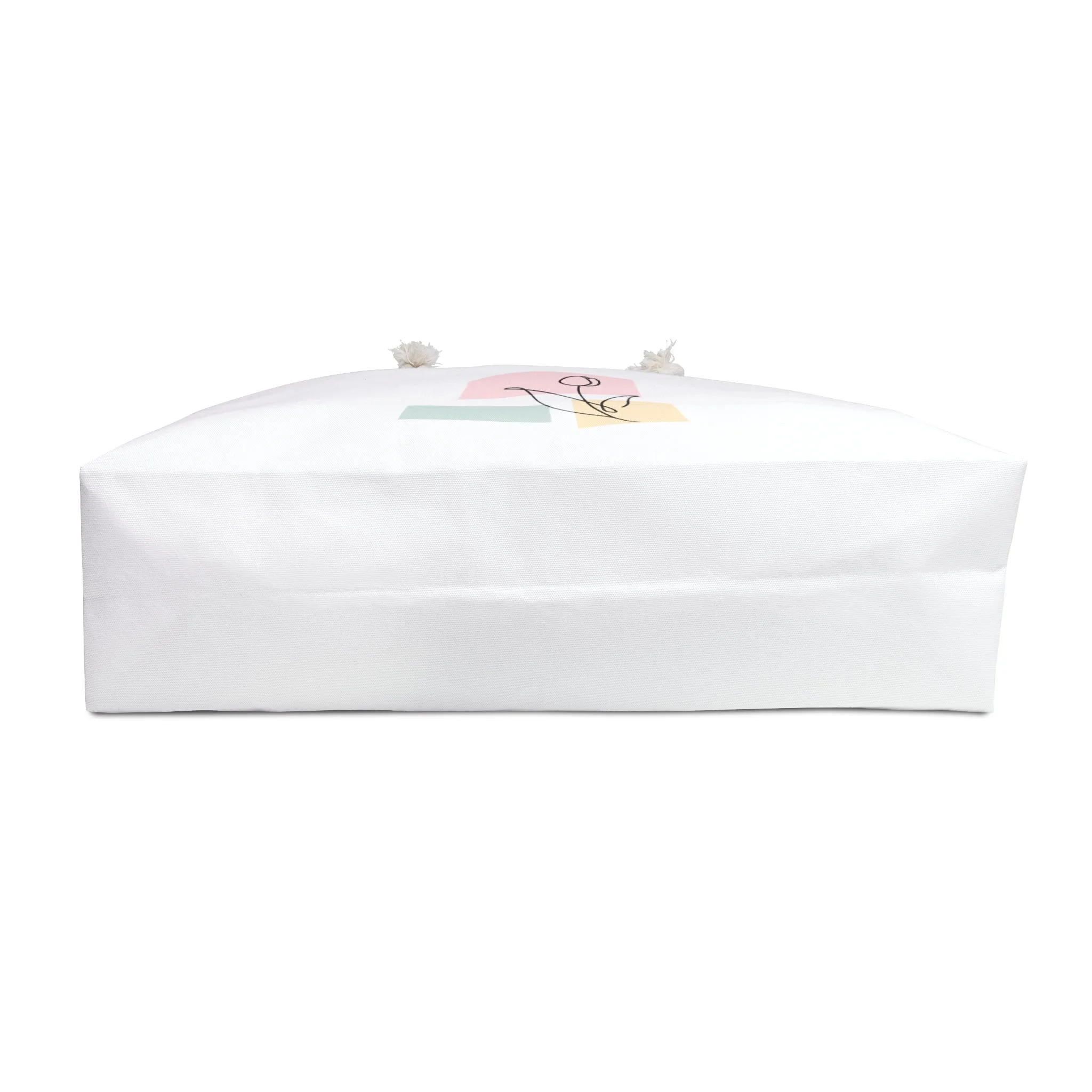 Pastel Flowers Oversized Beach Bag