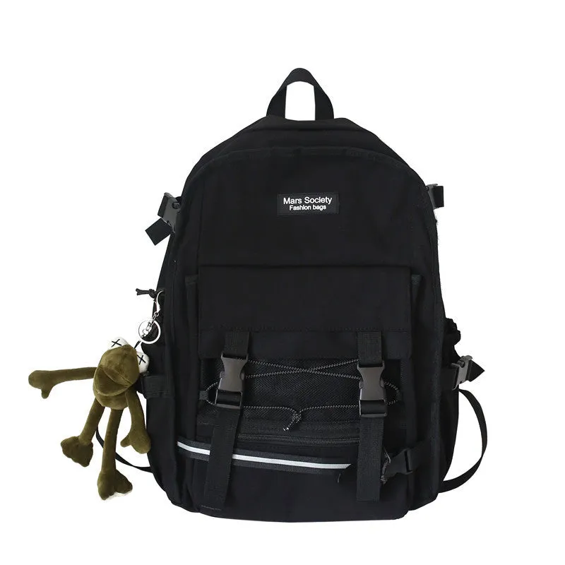 "FOUR COLORS MESH BUTTONED" BACKPACK N030404