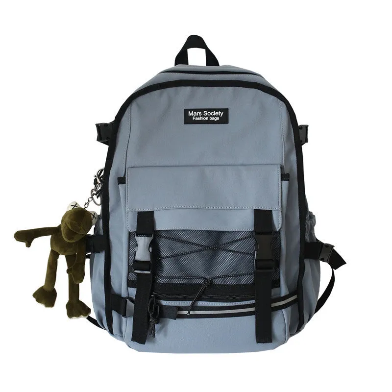 "FOUR COLORS MESH BUTTONED" BACKPACK N030404