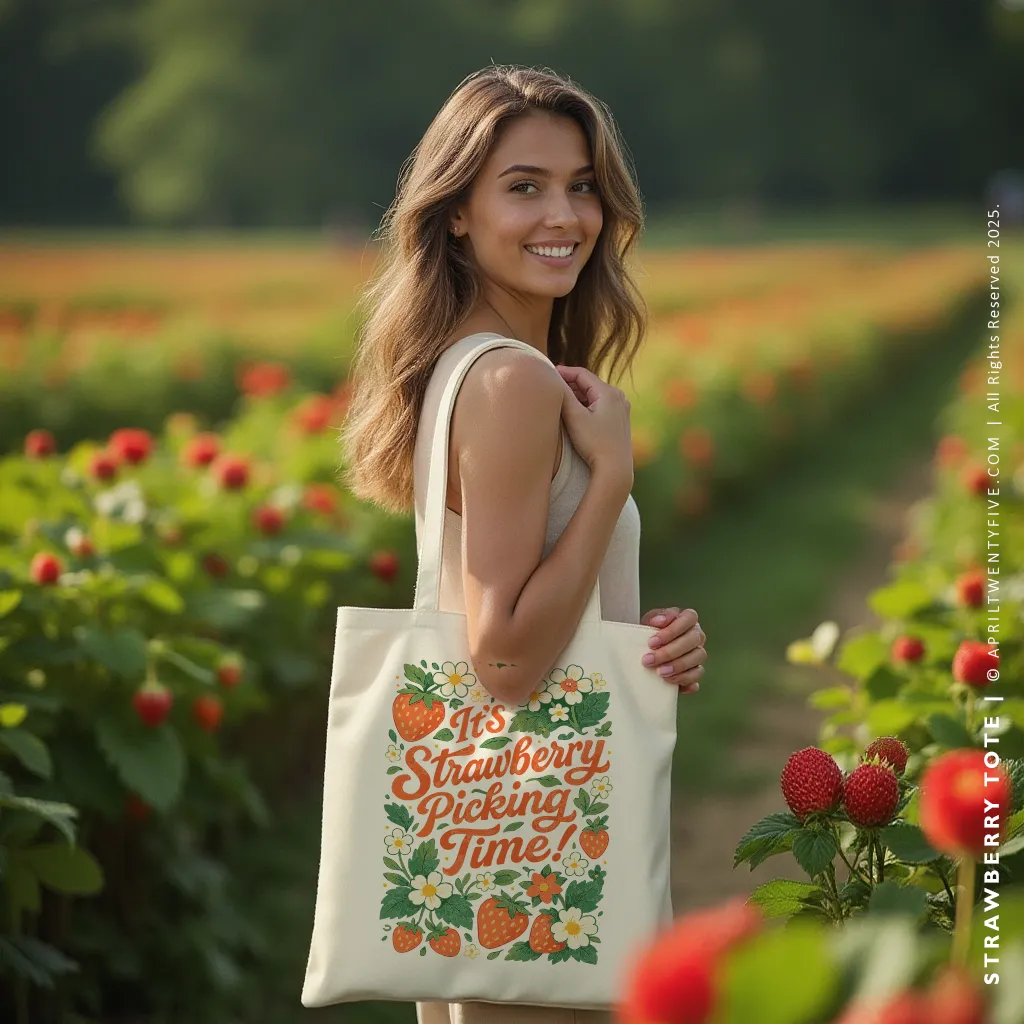 STRAWBERRY | Spring Tote