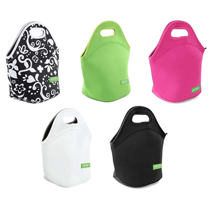 Venvex Insulated Neoprene Reusable Lunch Tote Bag